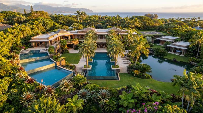 蜜桃传媒植物视频 - 航拍花园视频